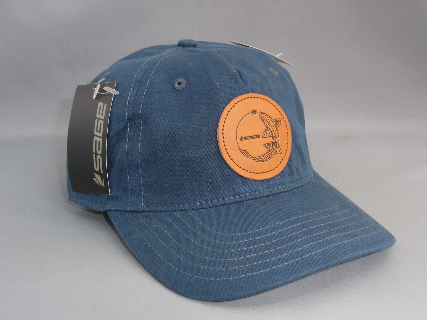 セージ SAGE Chasing Trout Cap Navy セージ SAGE Chasing Trout Cap Navy