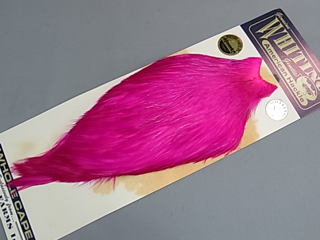 ホワイティング アメリカンコックネック ダイド・マジェンタ MINT ホワイティング アメリカンコックネック ダイド・マジェンタ MINT