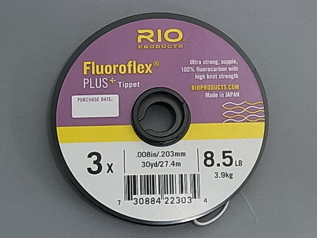 リオ RIO Fluorpflex Plus Tippet フロロフレックス・プラス・ティペット 3X(30yd) リオ RIO Fluorpflex Plus Tippet フロロフレックス・プラス・ティペット 3X(30yd)